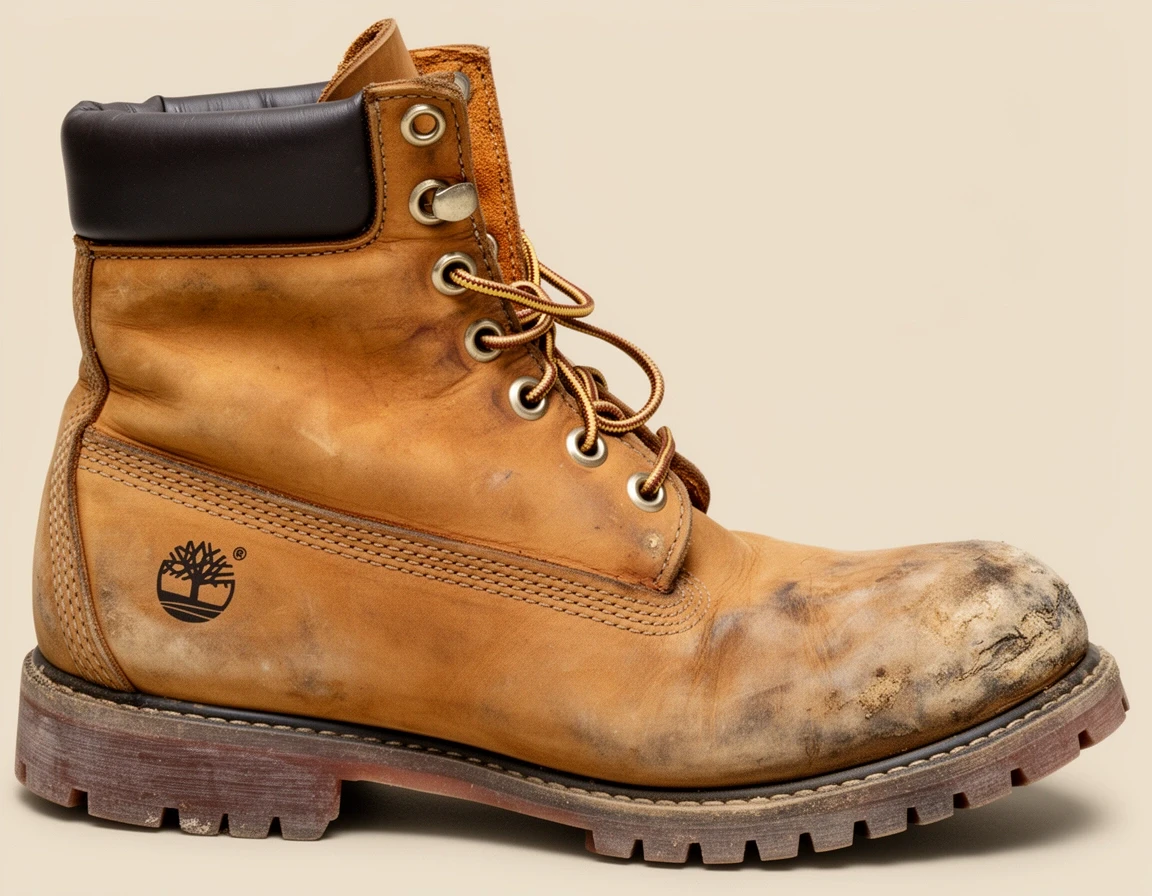 Avant restauration boots