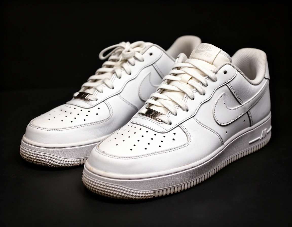 Après restauration sneakers