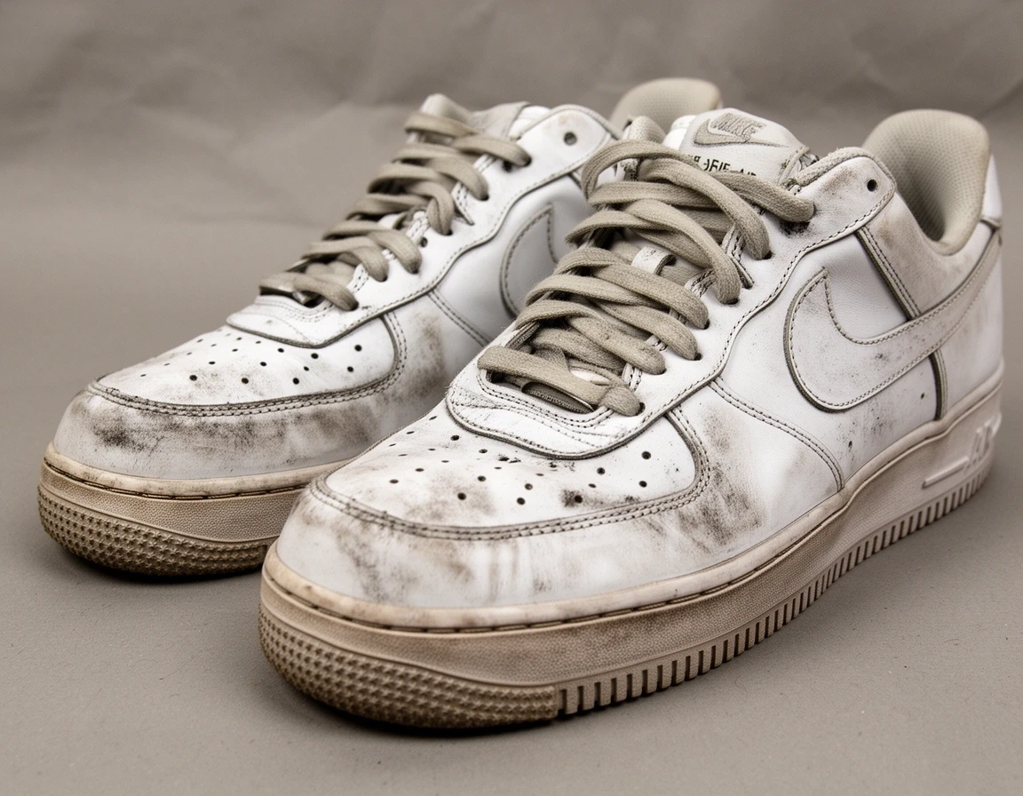 Avant restauration sneakers